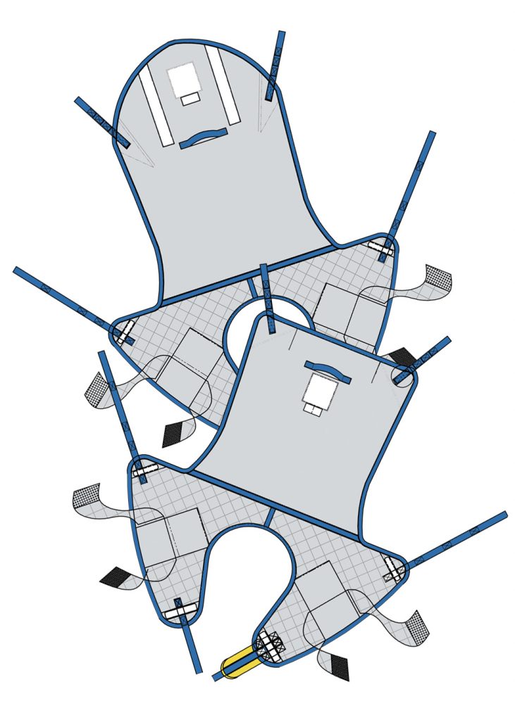 Comfort Amputee patient lift sling